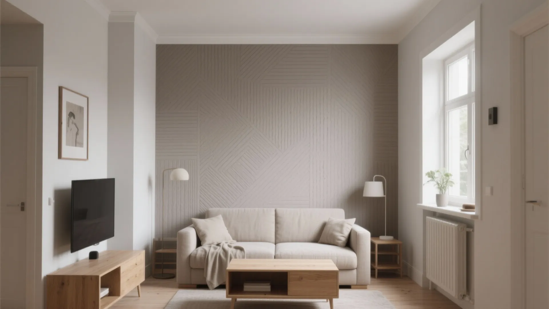 5 Wall Design Roller Brush Ideas for Small Spaces: Pro-tested ways to use a roller brush for wall design in small apartments