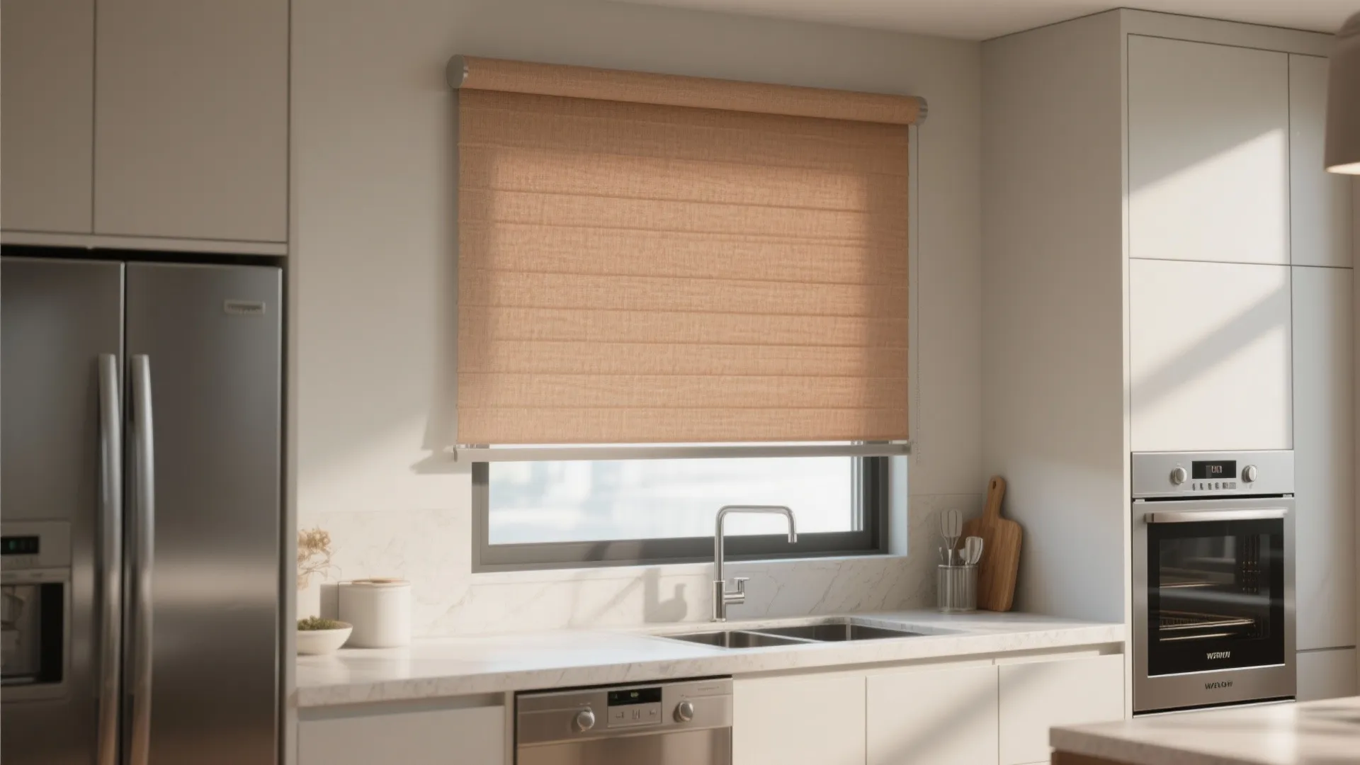 Roller Shades — Sleek, wipeable, low-profile