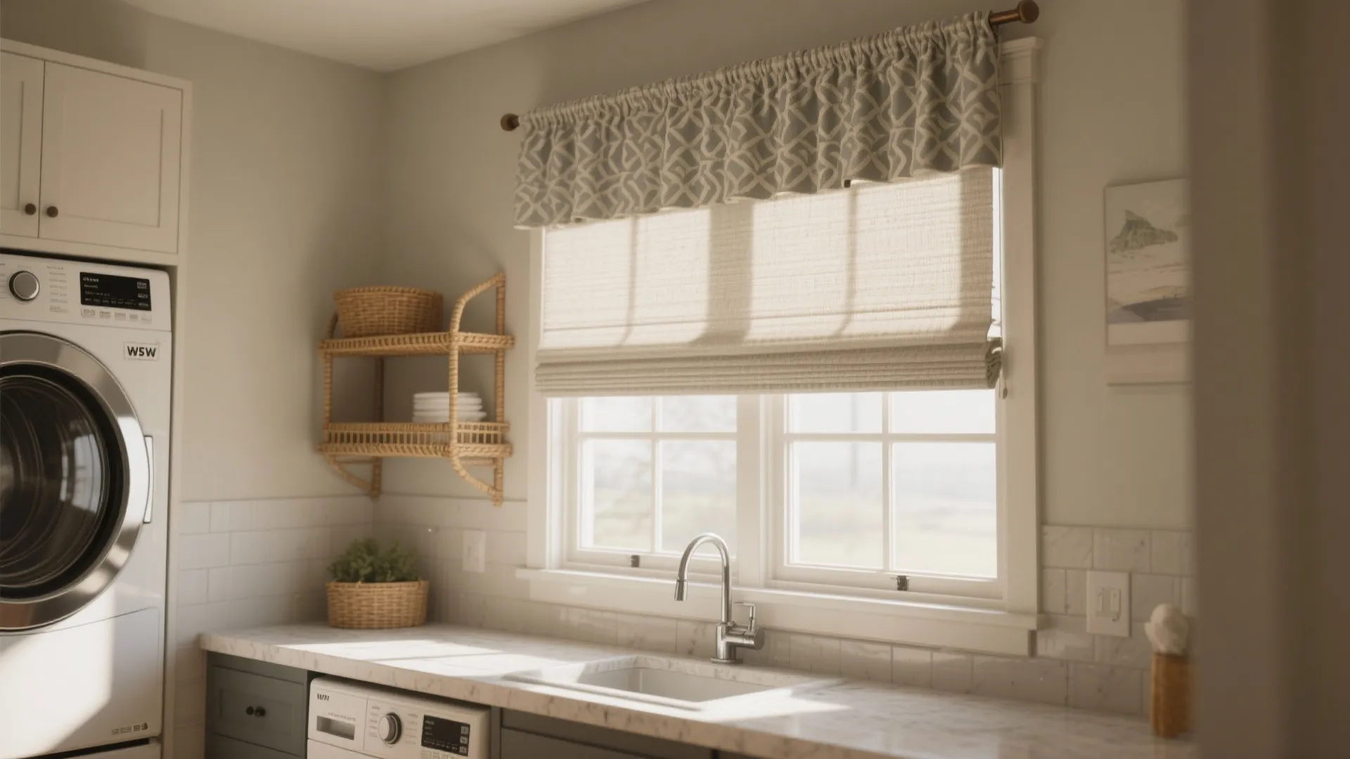 Curtain Ideas for Laundry Room: 5 Clever Picks: Small space? Big opportunity. Practical and stylish curtain ideas for your laundry room from a designer with real-world fixes.