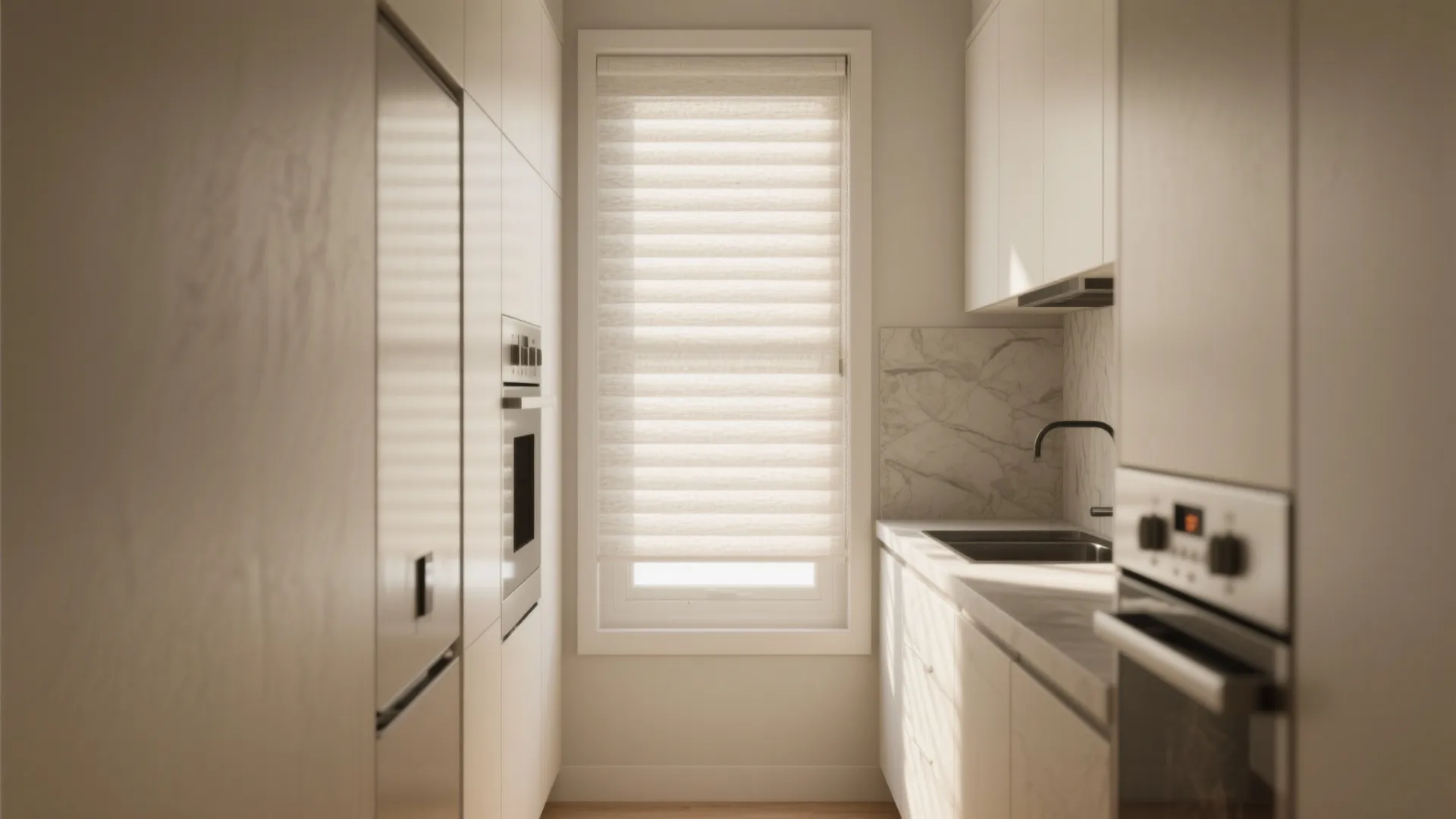 1. Light-filtering roller shades