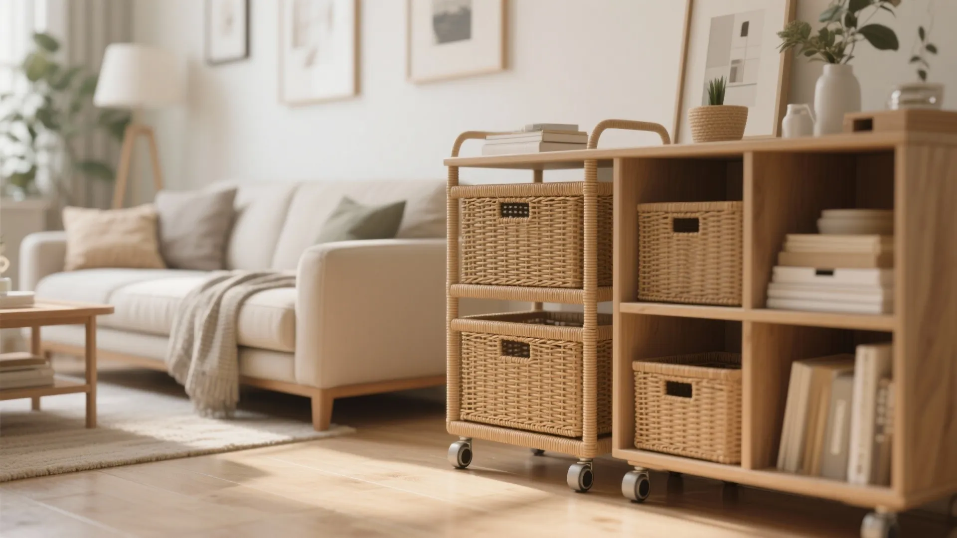 9. Rolling Basket Units