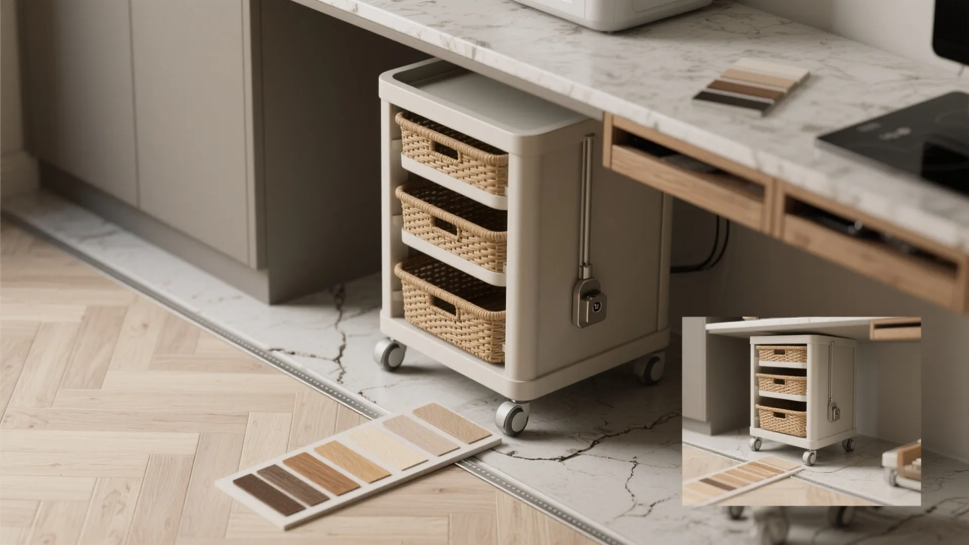 4. Mobile Storage and Rolling Carts