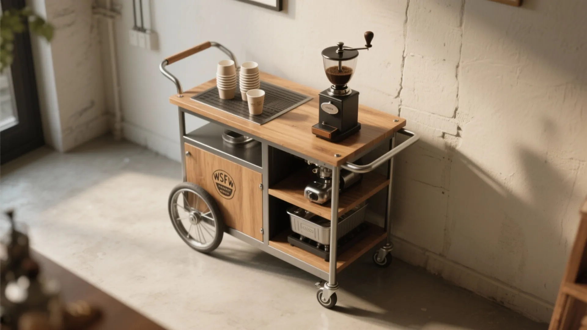 4. Rolling Cart Convertible