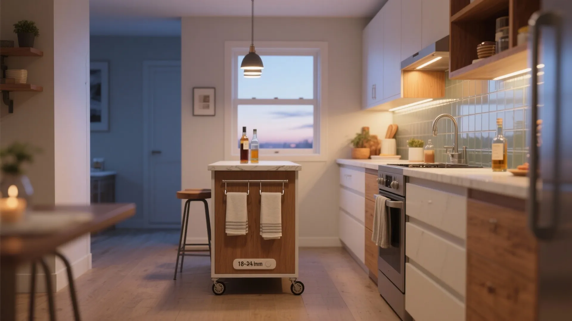 Flexible Islands and Carts