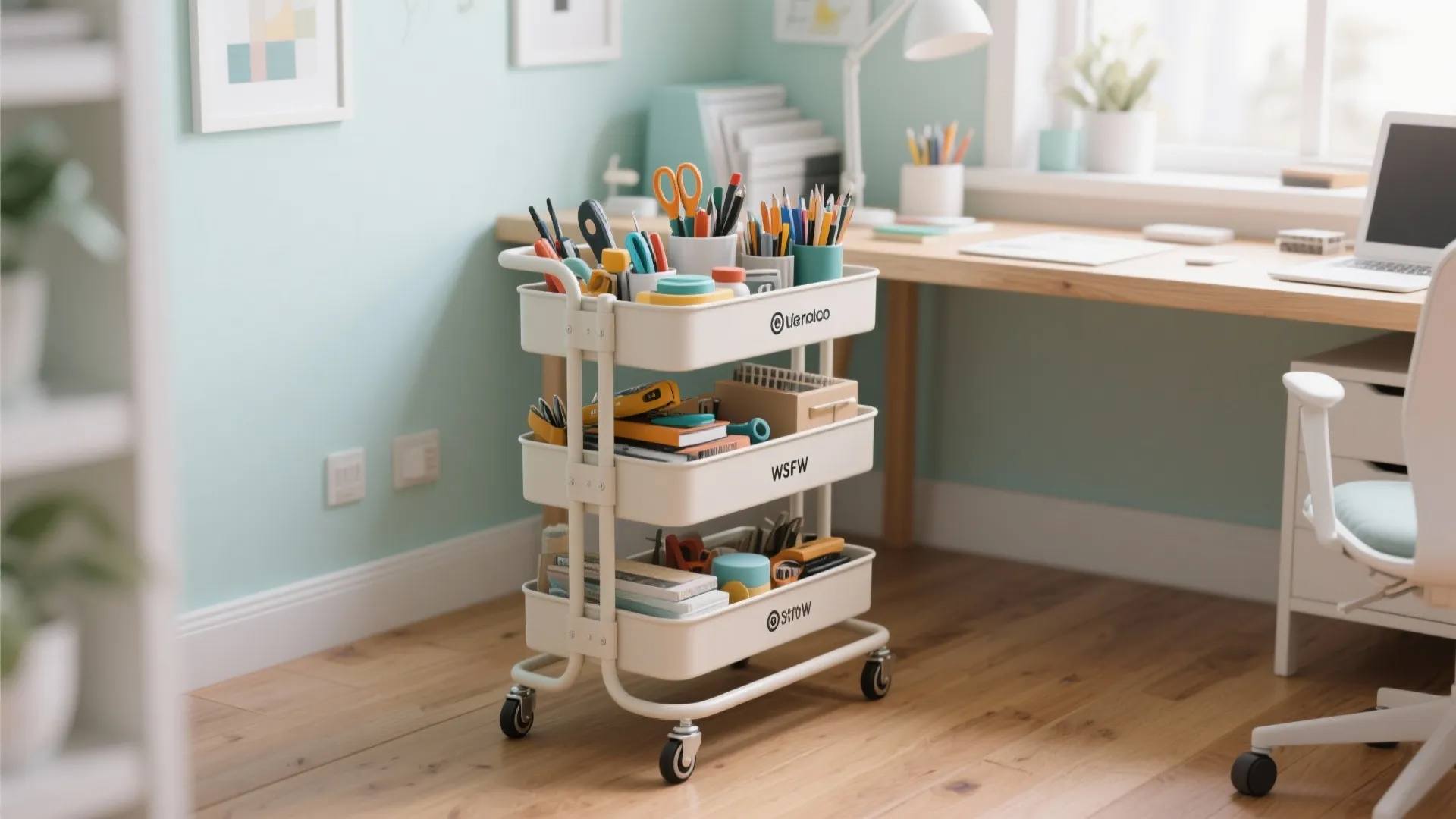 6. Rolling Cart Station