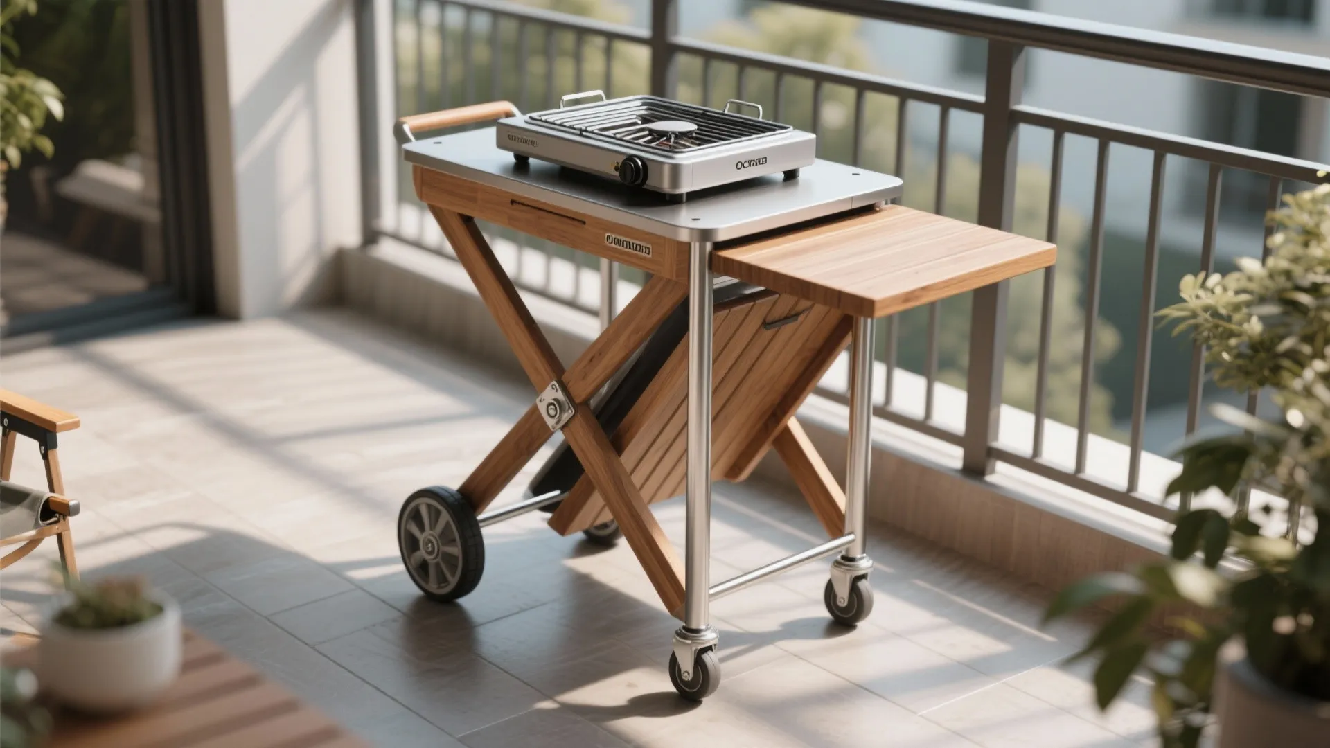 4. Rolling Cart Station