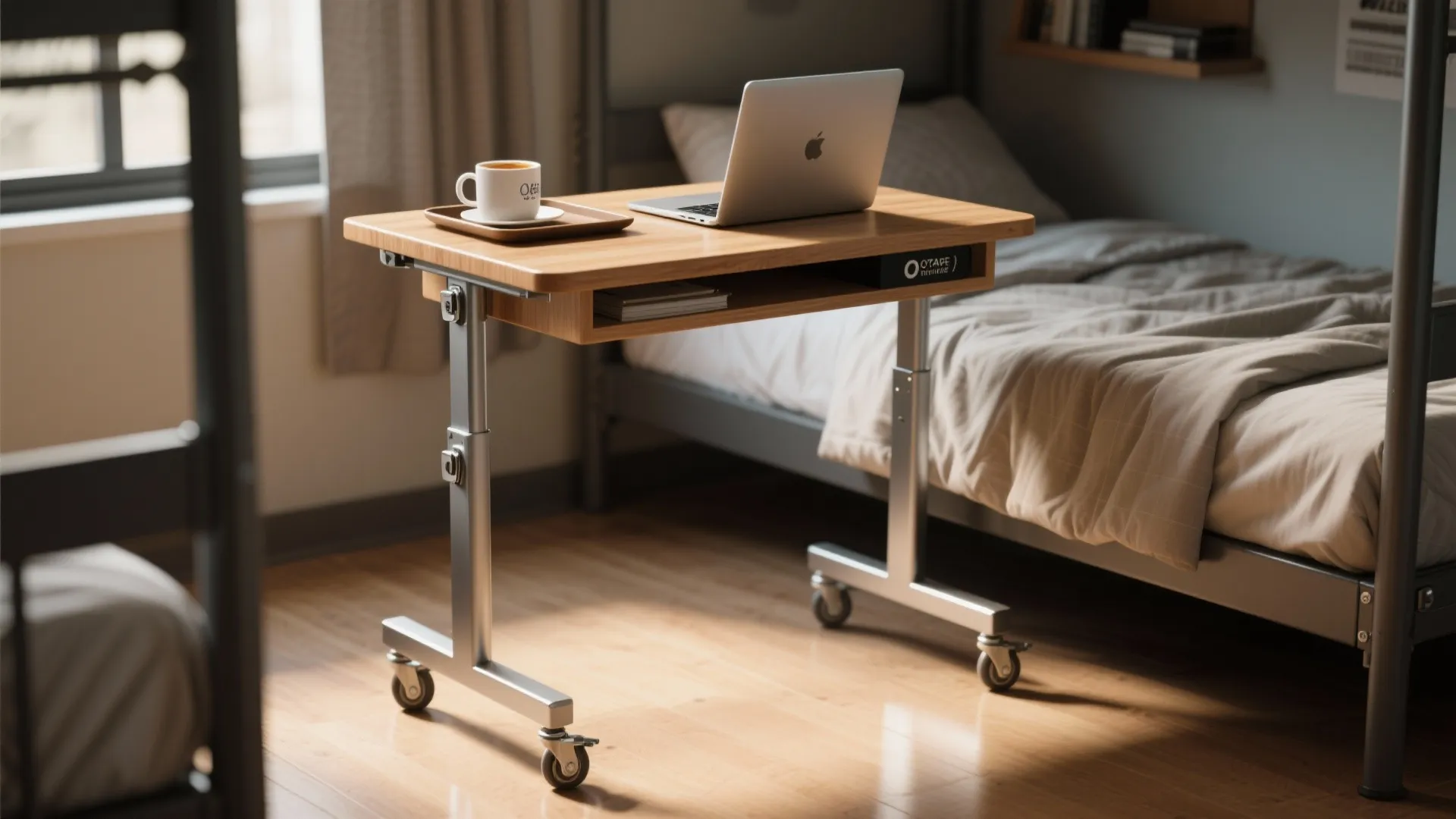 Mobile Rolling Desk