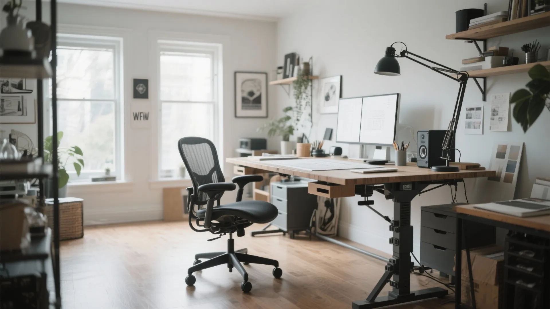 7. Rolling Drafting Chairs