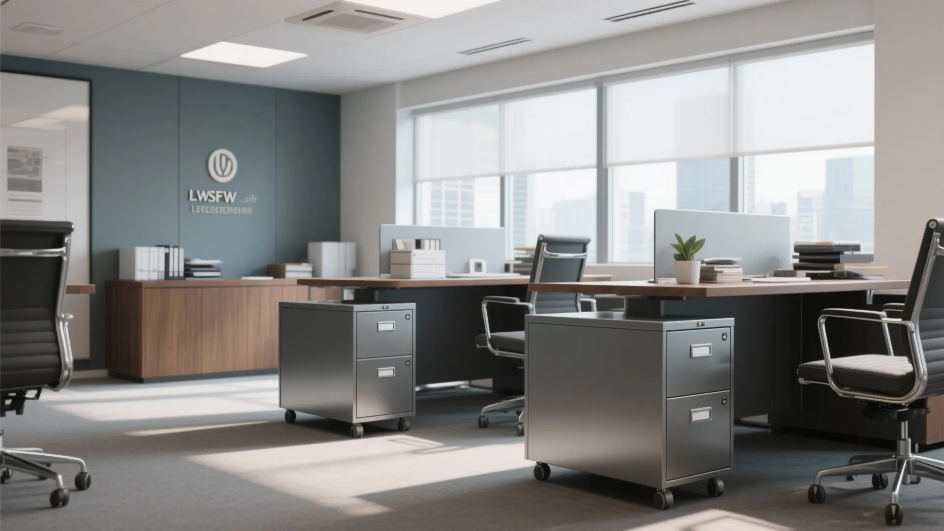 7. Rolling File Cabinets