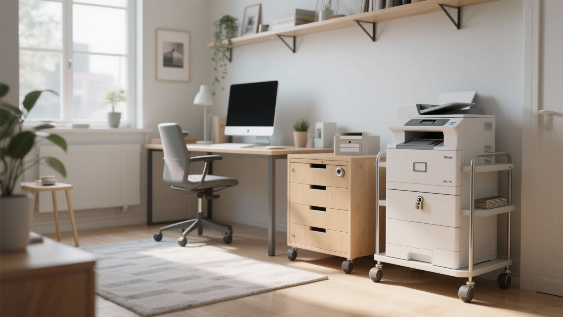 9. Rolling Furniture Magic