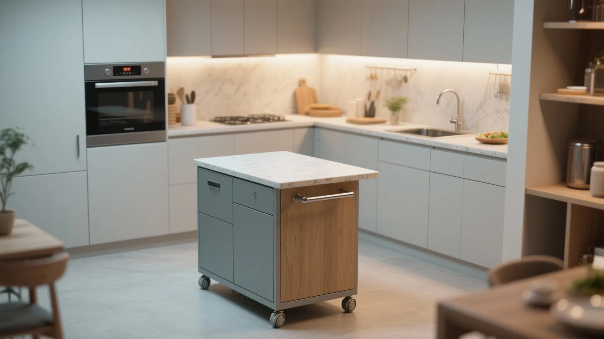 2. Mobile rolling island