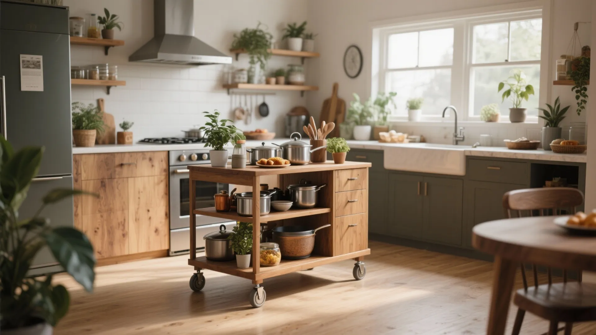 5. Rolling Kitchen Carts