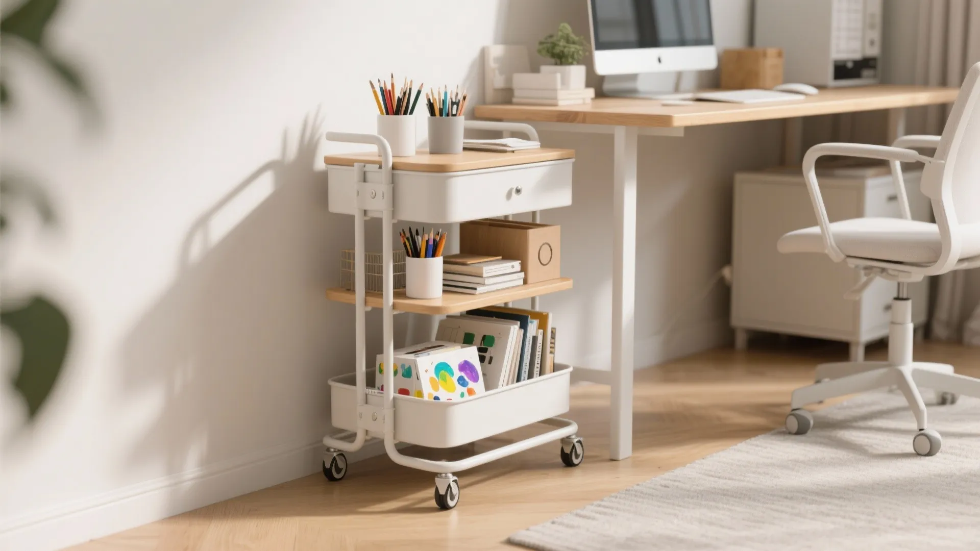 3. Rolling Storage Carts