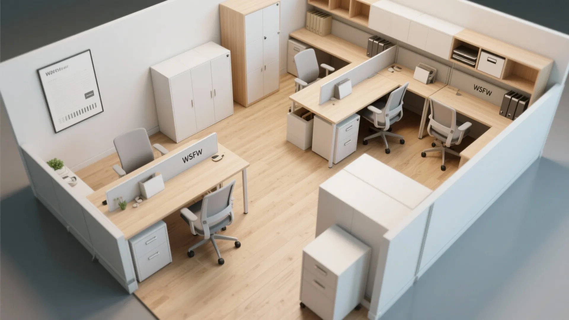 8. Rolling Furniture Pieces