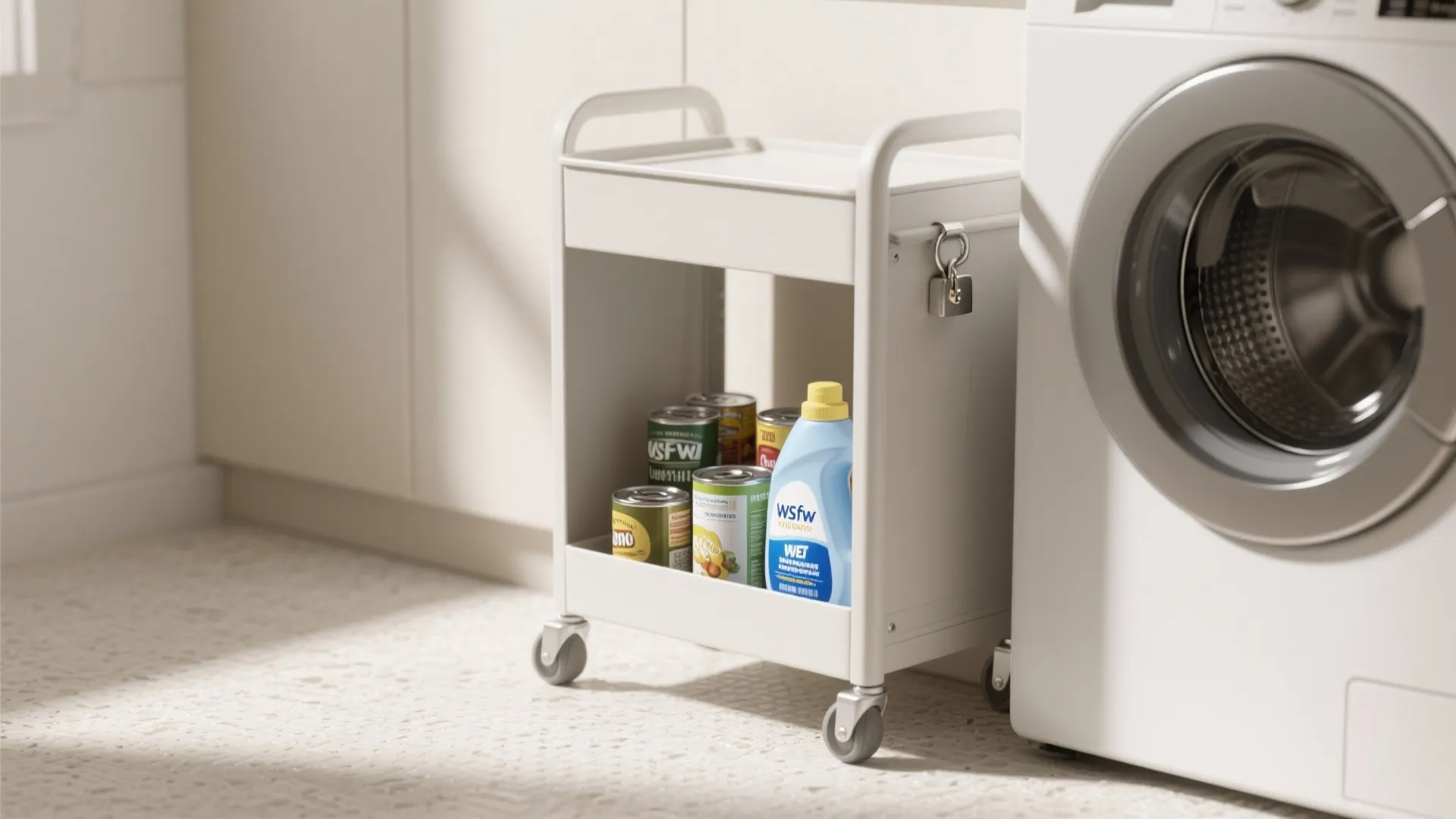 2. Rolling Pantry Carts