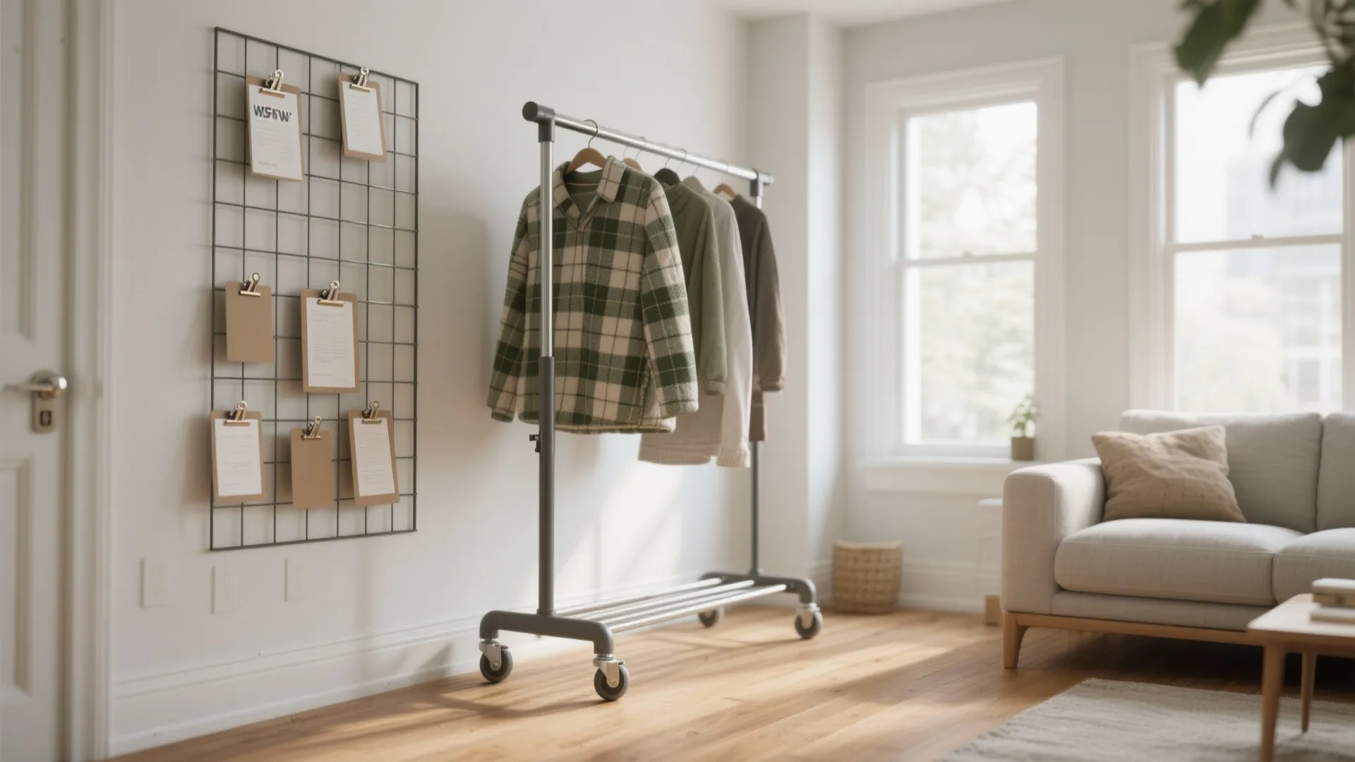 Rolling Rack or Grid Panel on Casters: The Mobile Workhorse