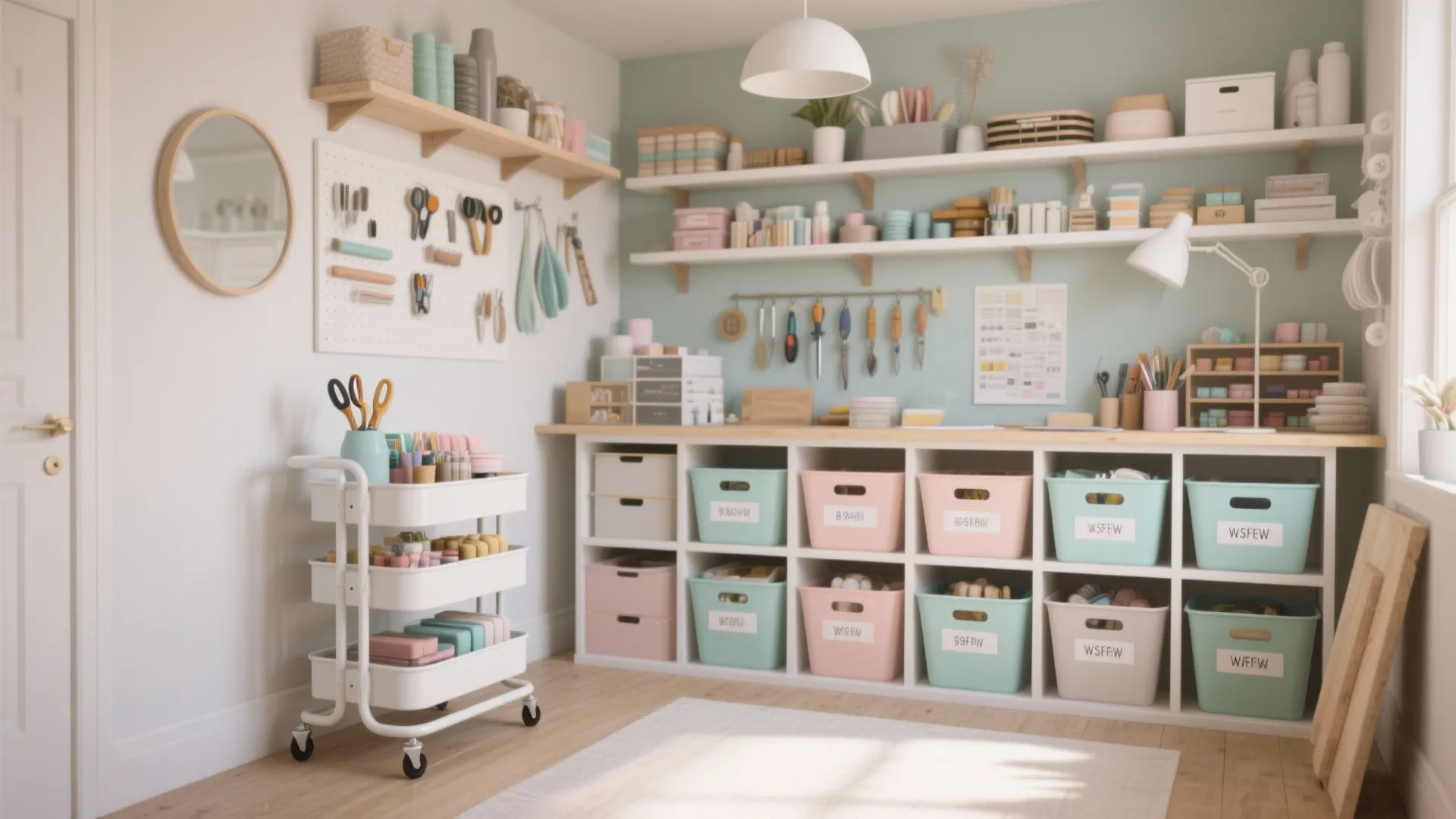 3. Rolling Storage Carts