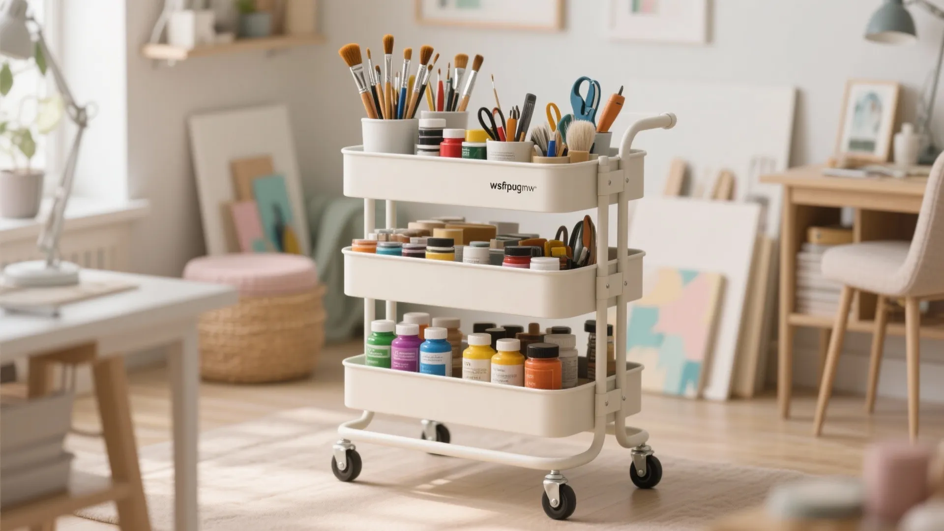 3. Create a Portable Supply Cart