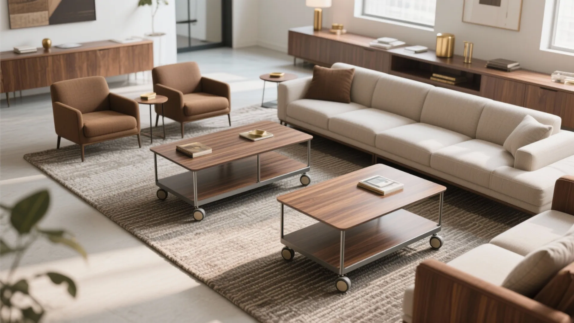 Small Coffee Tables on Wheels: Style Meets Flexibility: Fast-Track Guide to Effortless Living Room Mobility