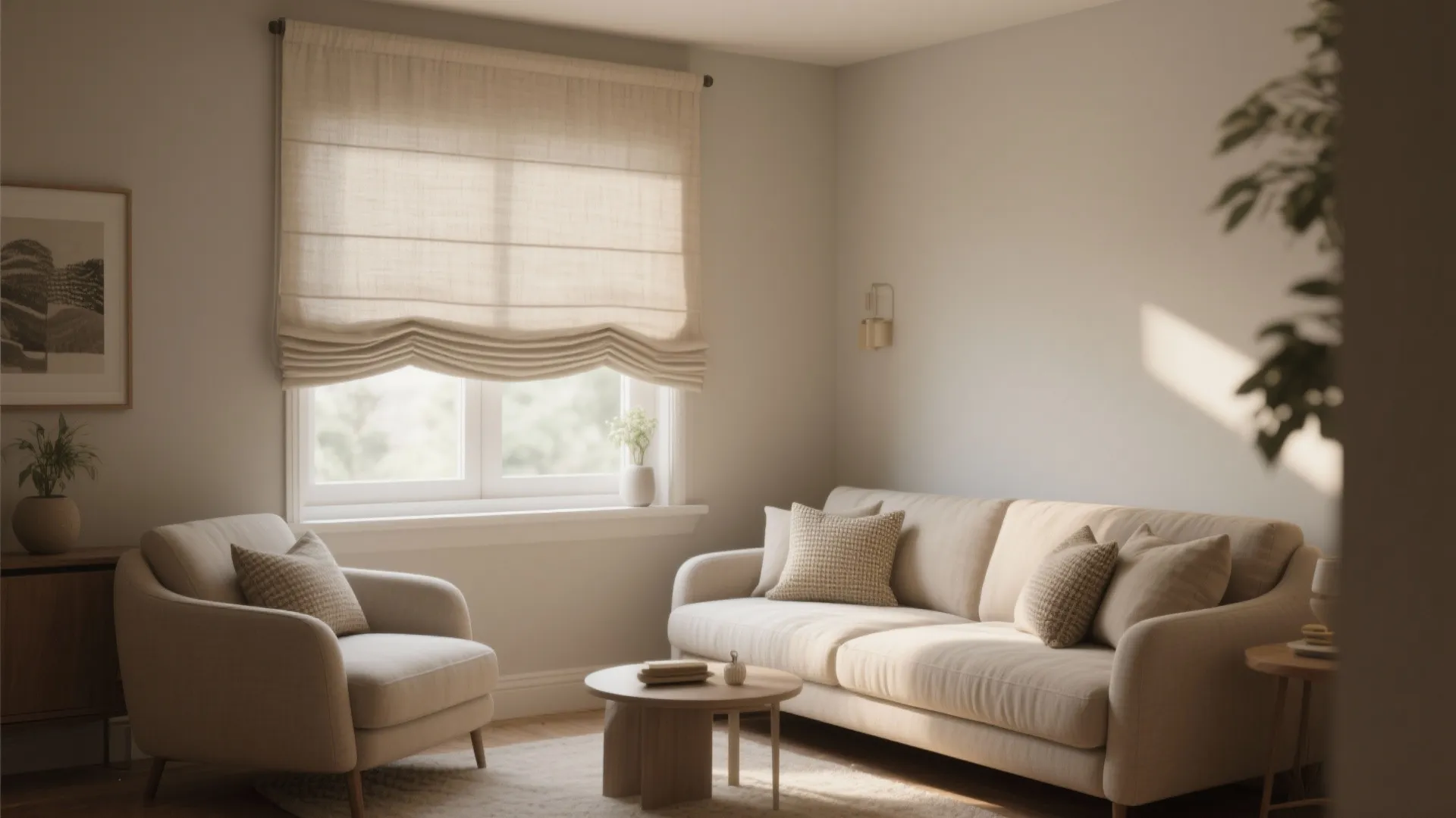 4. Roman Fabric Blinds