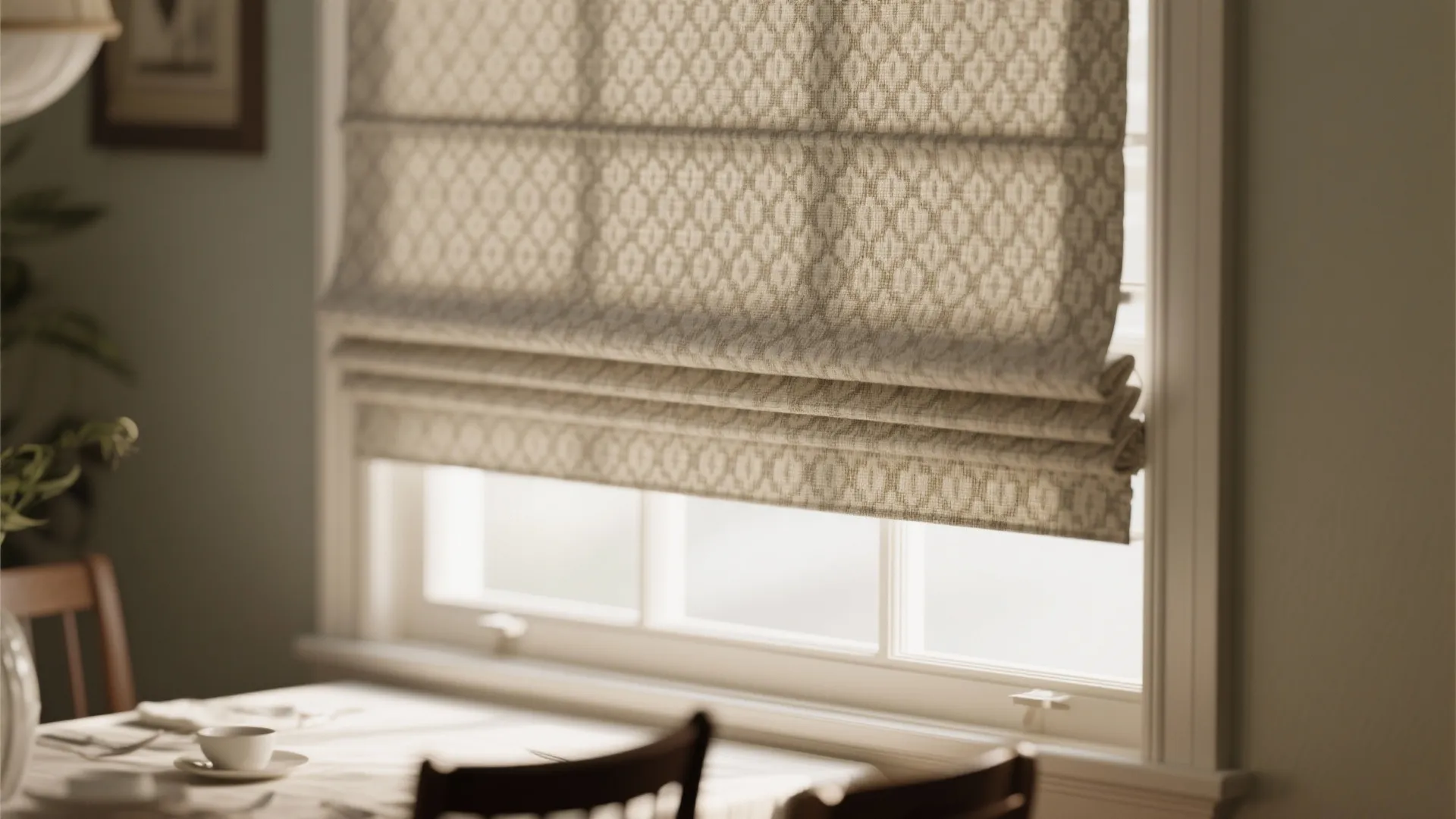 Idea 2: Roman Shades with a Twist