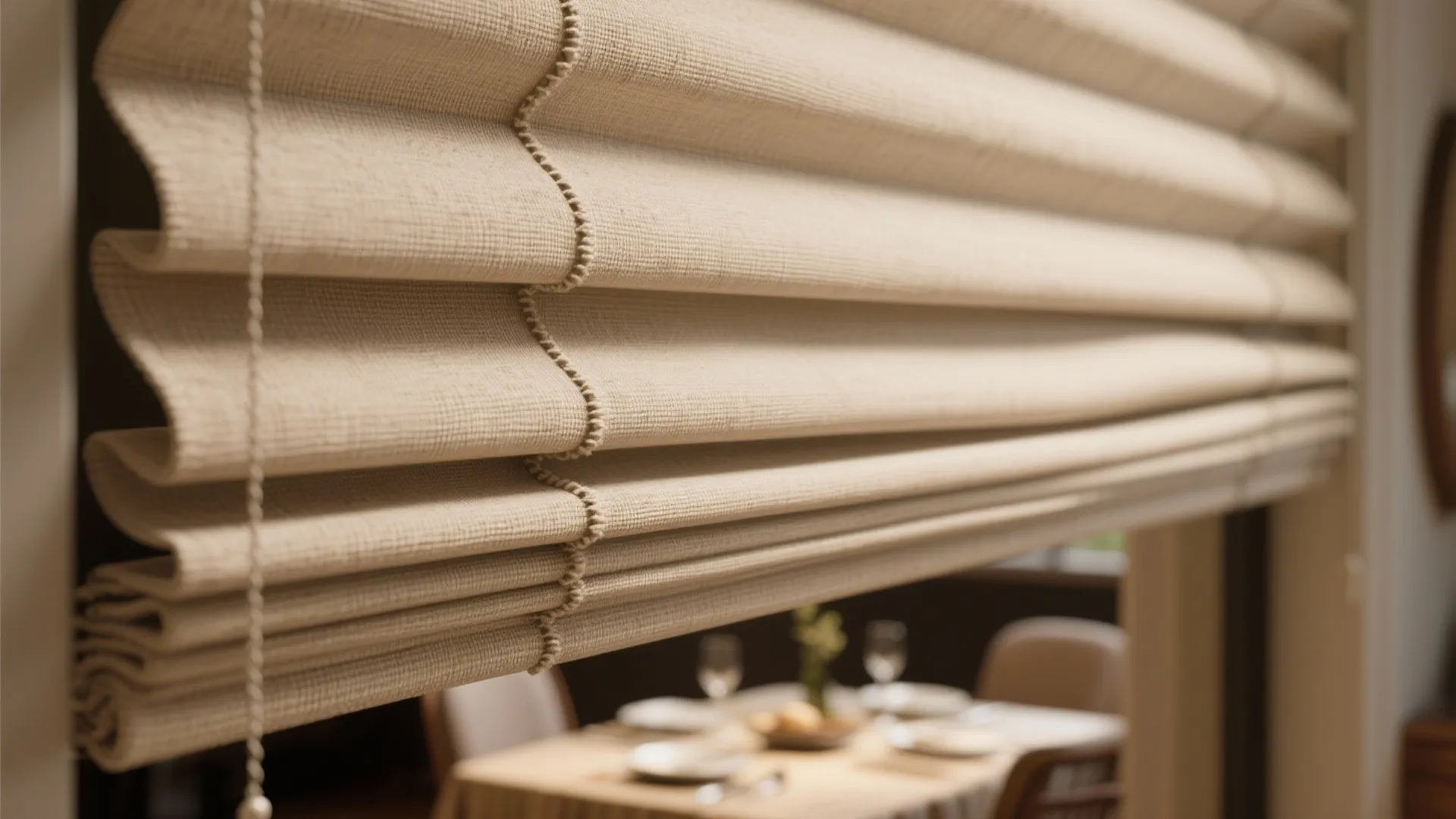 Textured Roman Blinds