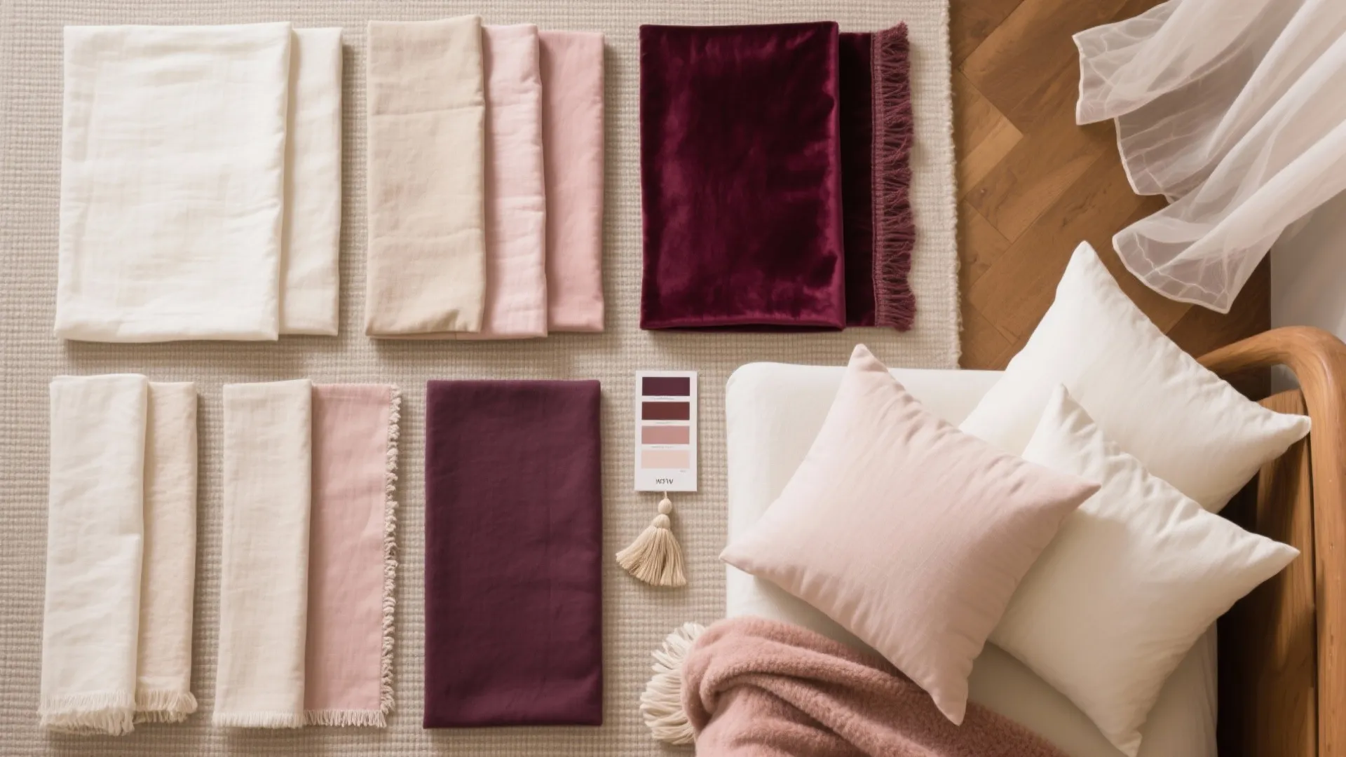 Textiles and Color for Cozy Romance