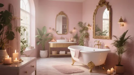 10 Romantic Bathroom Decorating Ideas