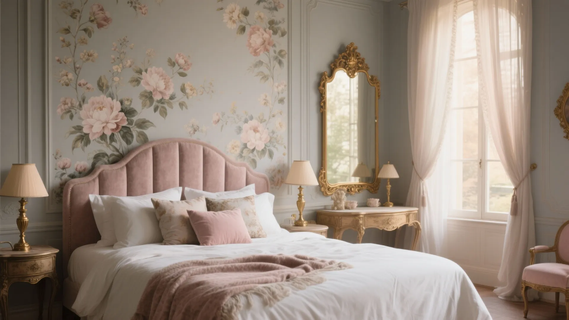 Romantic French Bedroom Decor: 5 Inspo Ideas: Cozy, chic and small-space friendly French bedroom styling I use with clients
