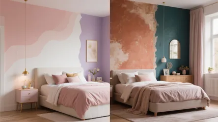 5 Romantic Wall Painting Designs for Bedroom