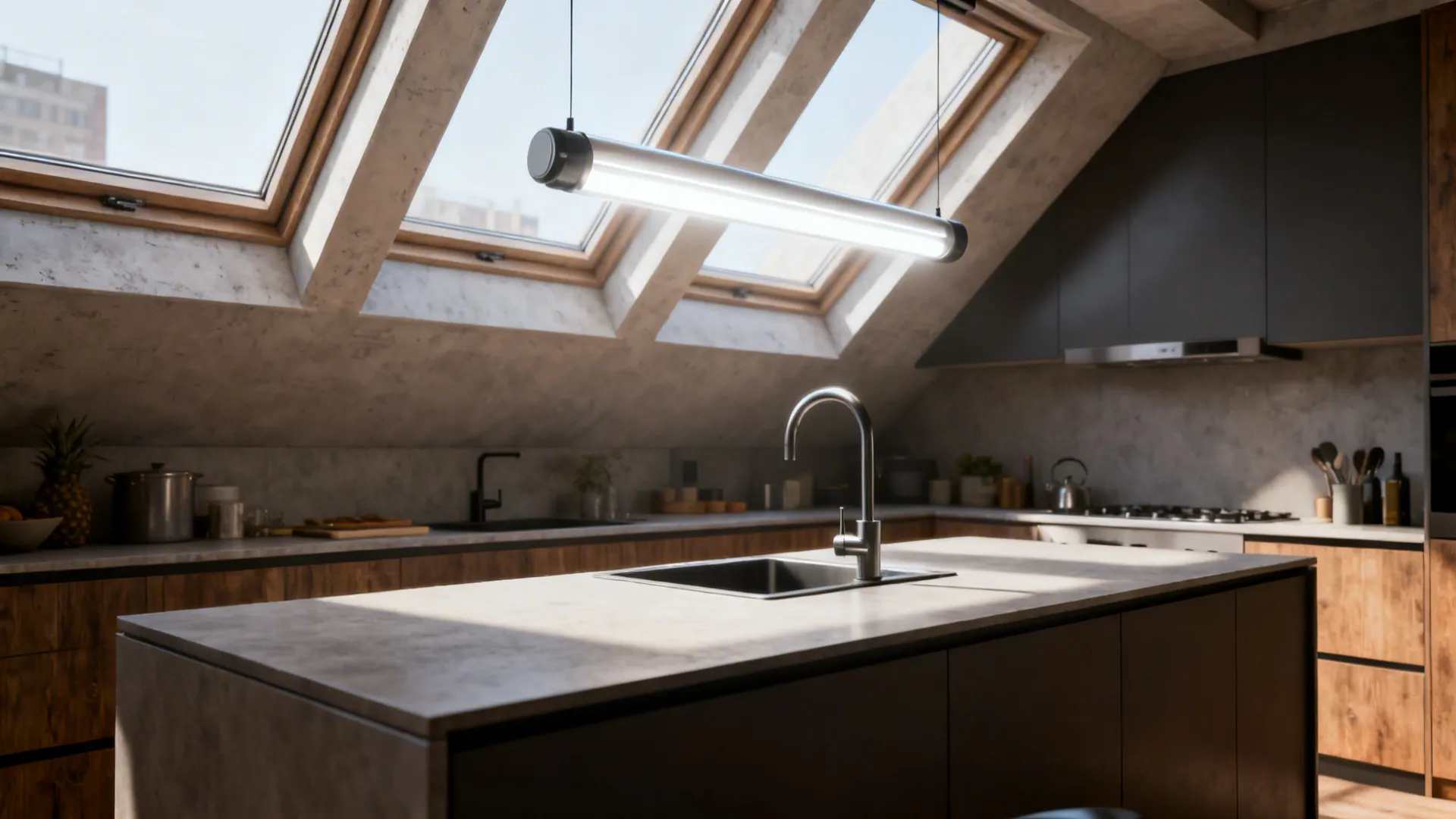 5) Roof Windows and Light Tunnels for Task Zones