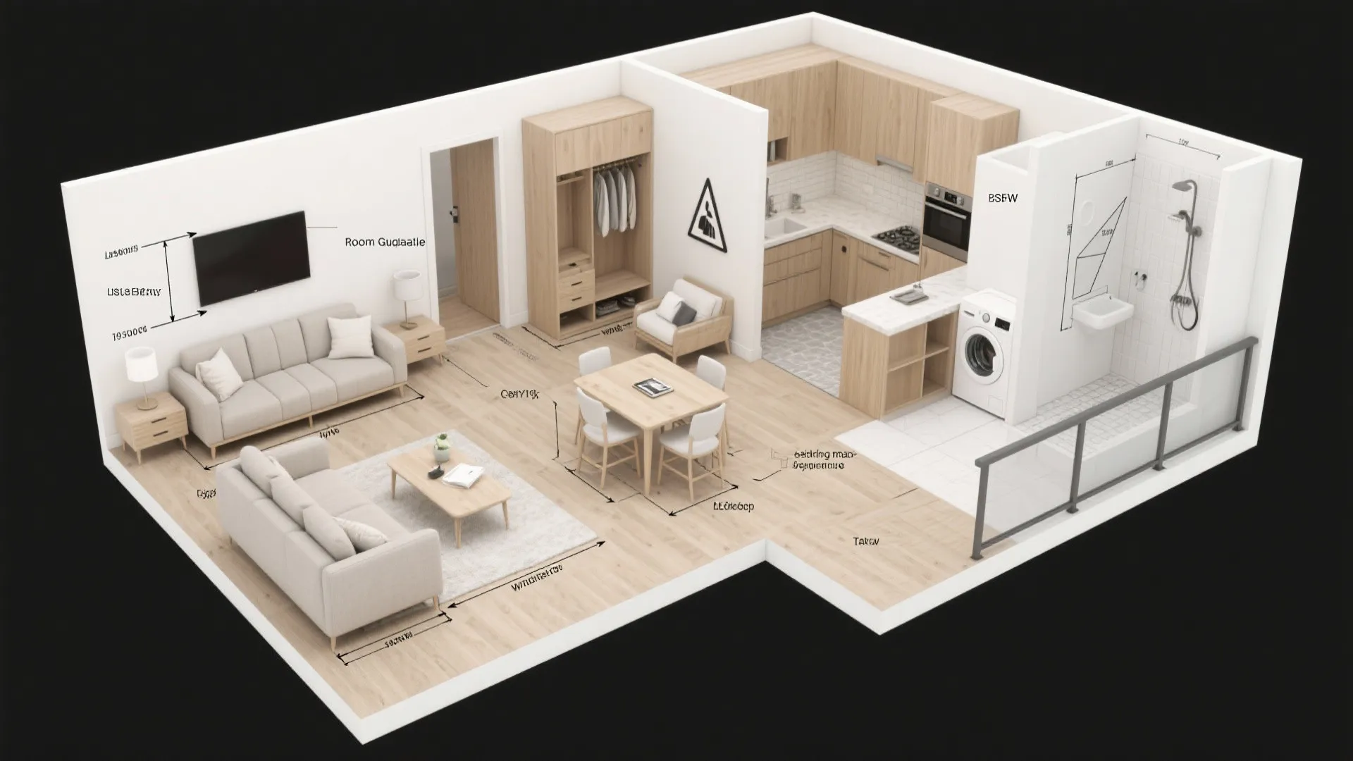 Room-by-Room Size and Layout Cheatsheet
