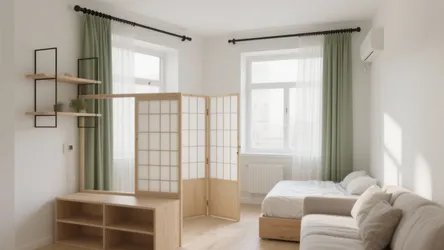 5 room divider ideas ikea for Small Apartments