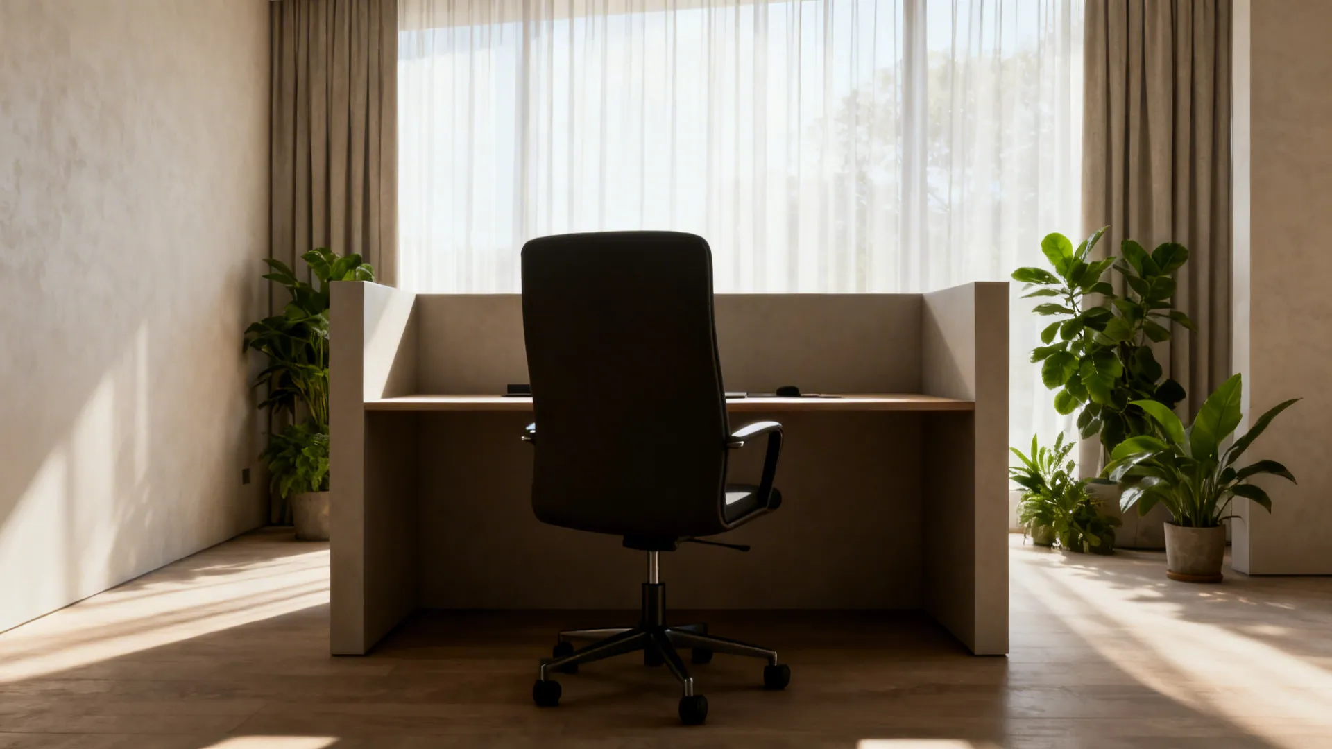 2. Use it as a gentle room divider