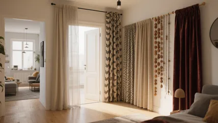 5 Inspiring Room Door Curtain Designs