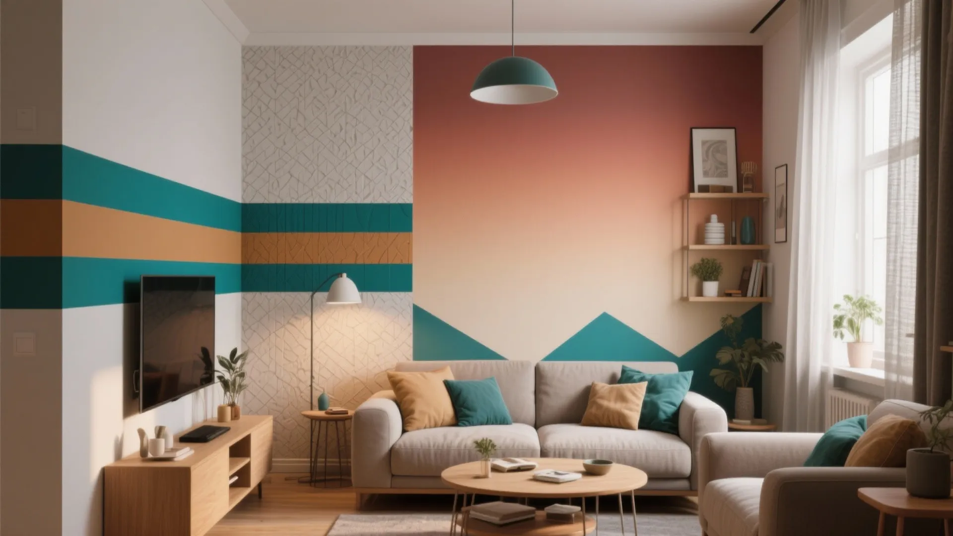 5 Creative Room Wall Paint Design Ideas: Transform Small Spaces with Smart and Stylish Wall Paint Inspirations