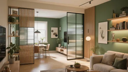 10 Smart Drawing Room and Dining Room Partition Ideas