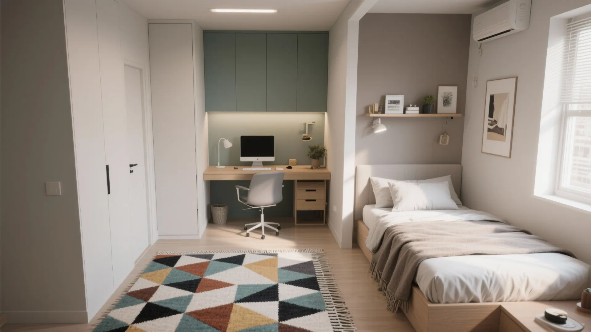 Tip 5: Zoning With Rugs and Colors