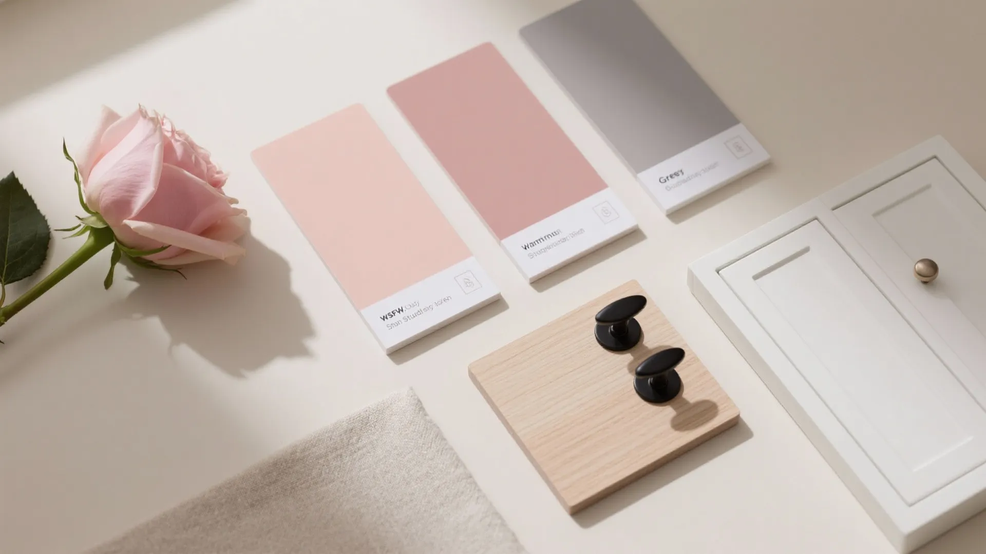 Soft Rose Palette with Balanced Neutrals