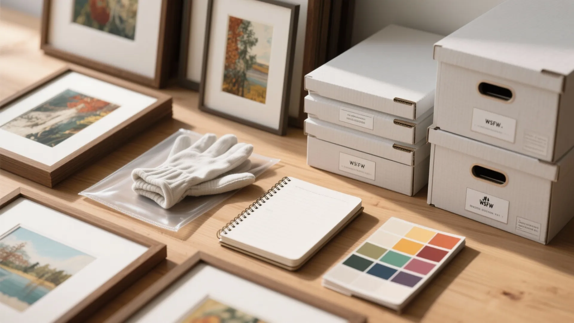 4. Rotate art like seasonal decor