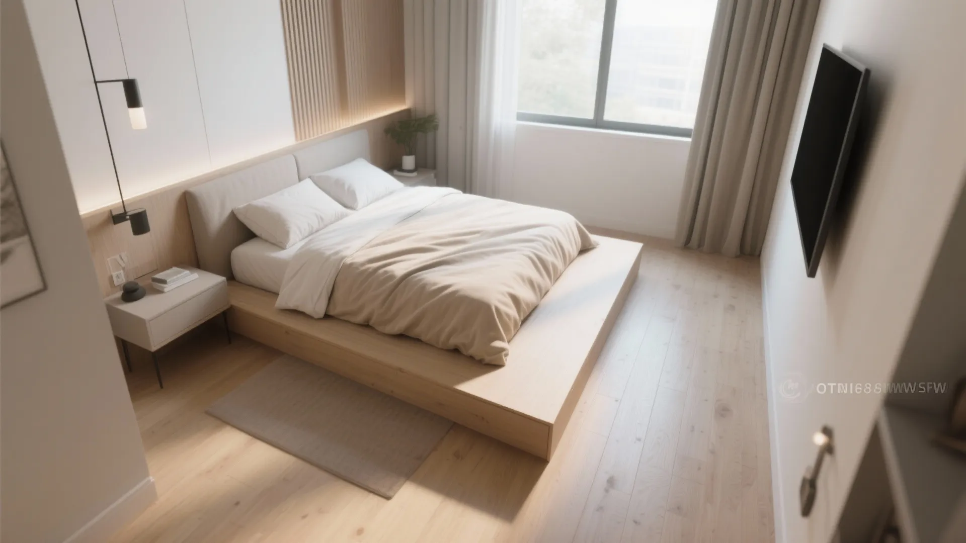 1. Rotate the Bed: Diagonal Placement