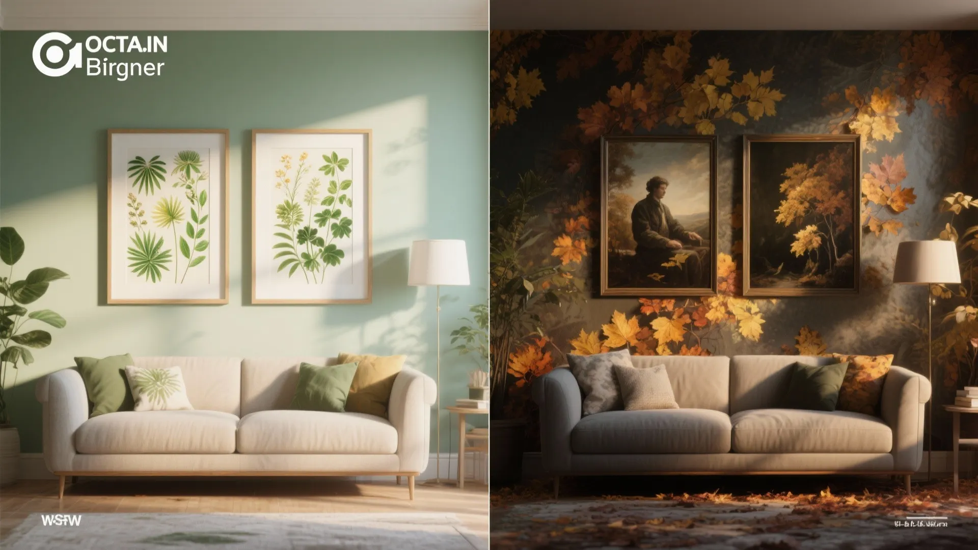 4. Rotate small collections seasonally