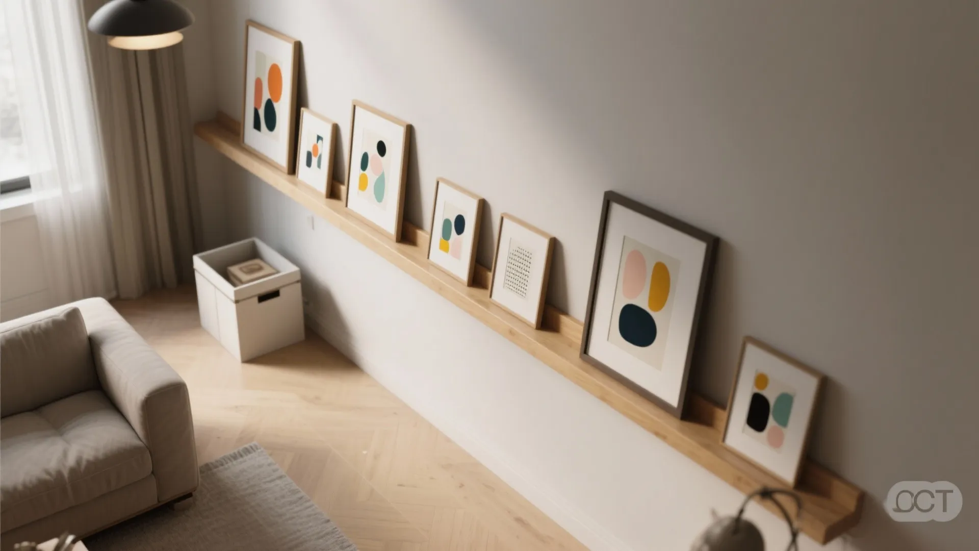 5. Rotating Art Display