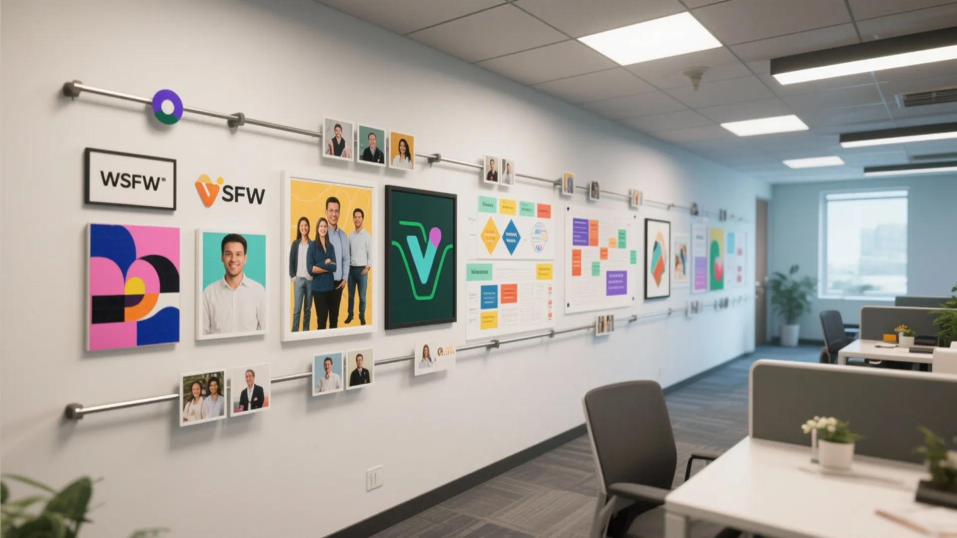 8. Rotating Art Walls