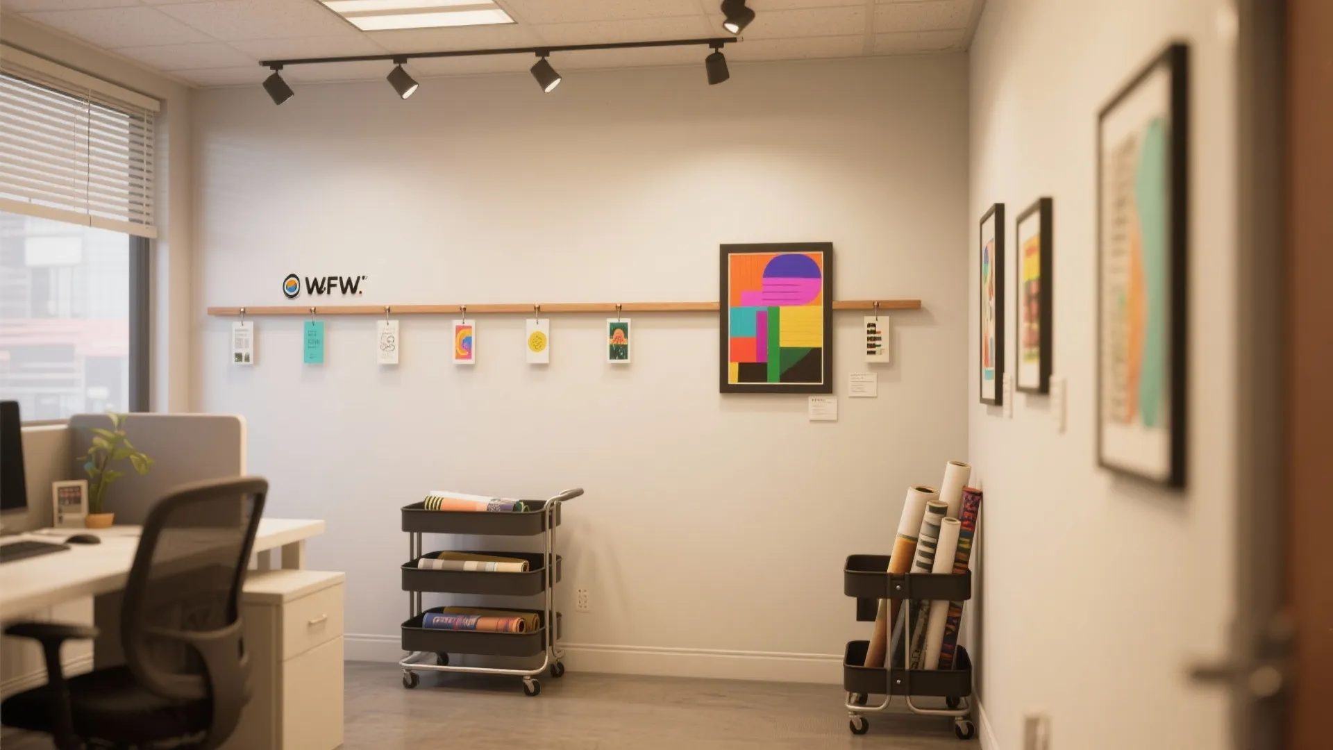 4. Rotating local artists to keep the vibe alive