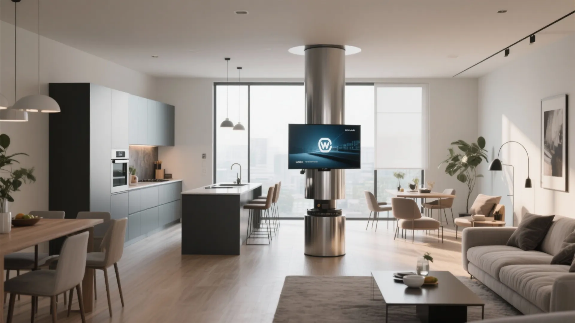 8. Rotating Column Stand