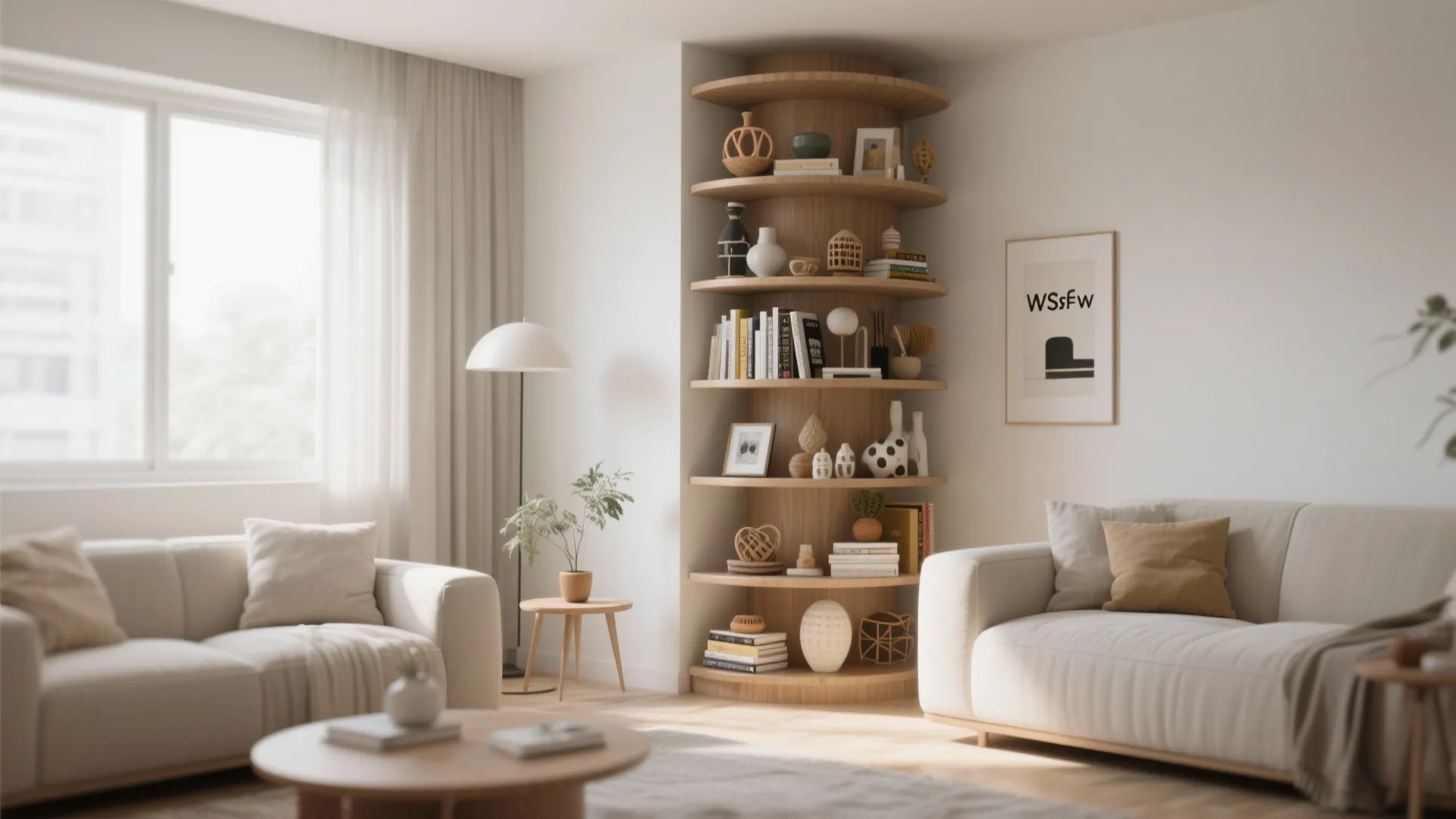 9. Rotating Corner Shelf