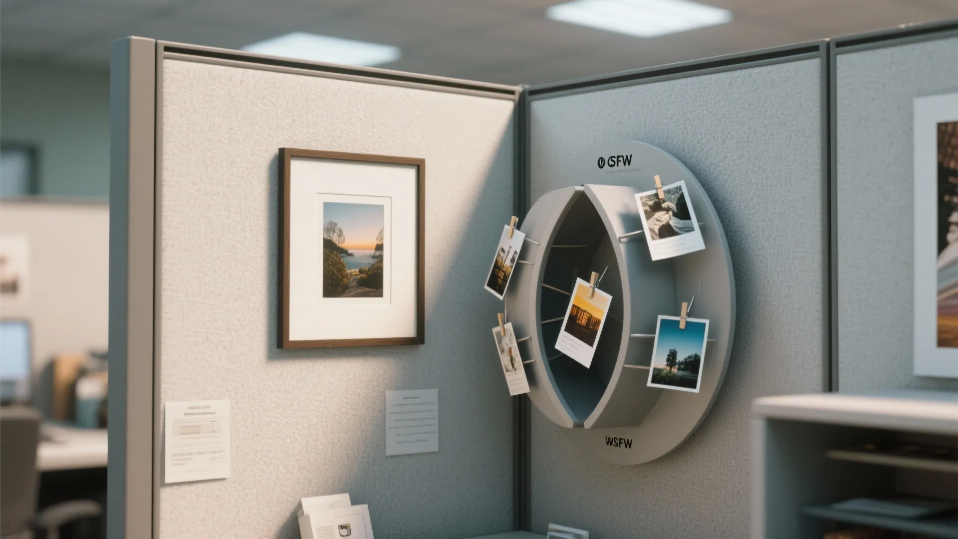 4. Personal Art and Rotating Gallery