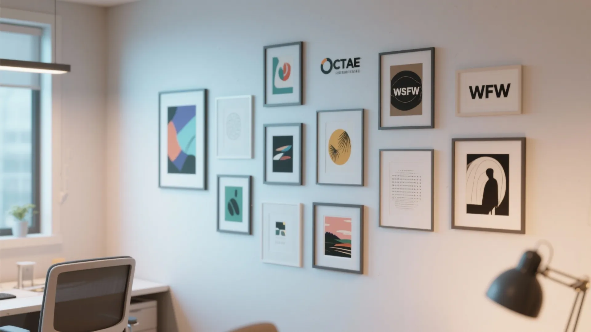 2. Rotating Gallery Wall