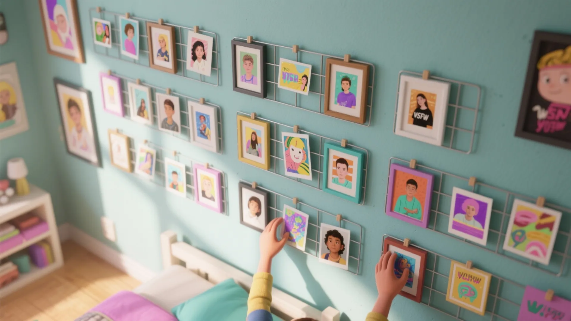 4. Rotating Gallery Displays